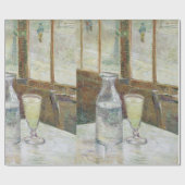 Vincent Van Gogh Cafe Table mit Absinthe Geschenkpapier (Flach)