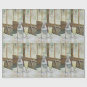 Vincent Van Gogh Cafe Table mit Absinthe Geschenkpapier (Flach)