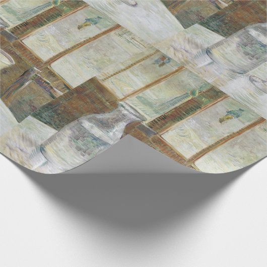 Vincent Van Gogh Cafe Table mit Absinthe Geschenkpapier (Ecke)