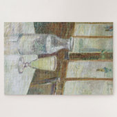 Vincent Van Gogh Cafe Table mit Absinthe Puzzle (Horizontal)