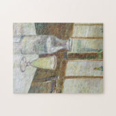 Vincent Van Gogh Cafe Table mit Absinthe Puzzle (Horizontal)