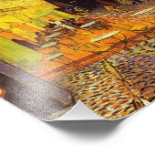 Vincent Van Gogh Cafe Terrace At Night Fine Art Fotodruck (Ecke)