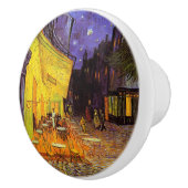 Vincent Van Gogh Cafe Terrace At Night Fine Art Keramikknauf (Rechts)