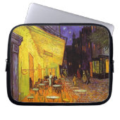 Vincent Van Gogh Cafe Terrace At Night Fine Art Laptopschutzhülle (Vorderseite)