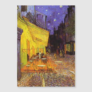 Vincent Van Gogh Cafe Terrace At Night Fine Art Magnetkarte
