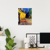 Vincent Van Gogh - Cafe Terrace At Night Fine Art Poster (Heimbüro)