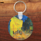 Vincent Van Gogh Cafe Terrace At Night Fine Art Schlüsselanhänger (Vorderseite)