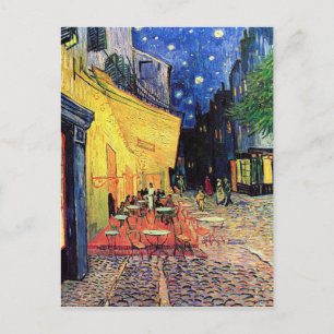 Vincent van Gogh - "Café Terrace at Night" Postkarte