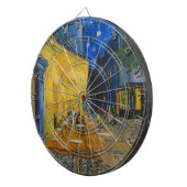 Vincent van Gogh - Café Terrasse am Abend Dartscheibe (Vorderseite rechts)