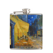 Vincent van Gogh - Café Terrasse am Abend Flachmann (Vorderseite)