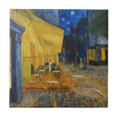 Vincent van Gogh - Café Terrasse am Abend Fliese (Vorderseite)