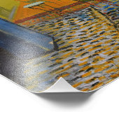 Vincent van Gogh - Café Terrasse am Abend Fotodruck (Ecke)