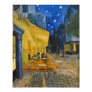 Vincent van Gogh - Café Terrasse am Abend Fotodruck