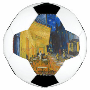 Vincent van Gogh - Café Terrasse am Abend Fußball