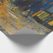 Vincent van Gogh - Café Terrasse am Abend Geschenkpapier (Ecke)