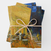 Vincent van Gogh - Café Terrasse am Abend Geschenkpapier Set (Beispiel)