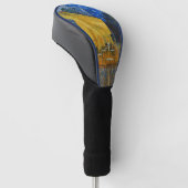 Vincent van Gogh - Café Terrasse am Abend Golf Headcover (angewinkelt)