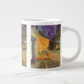 Vincent van Gogh - Café Terrasse am Abend Jumbo-Tasse (Rechts)