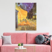 Vincent van Gogh - Café Terrasse am Abend Leinwanddruck (Insitu (Wohnzimmer))