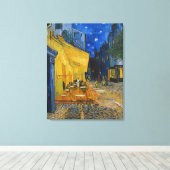 Vincent van Gogh - Café Terrasse am Abend Leinwanddruck (Insitu (Holzboden))