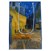 Vincent van Gogh - Café Terrasse am Abend Mittlere Geschenktüte (Rückseite)