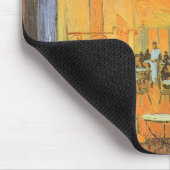 Vincent van Gogh - Café Terrasse am Abend Mousepad (Ecke)