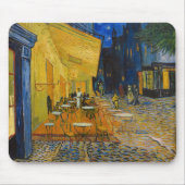 Vincent van Gogh - Café Terrasse am Abend Mousepad (Vorne)