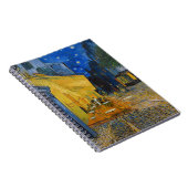 Vincent van Gogh - Café Terrasse am Abend Notizblock (Rechte Seite)