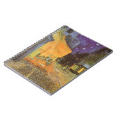 Vincent van Gogh - Café Terrasse am Abend Notizblock (Linke Seite)