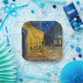 Vincent van Gogh - Café Terrasse am Abend Pappteller (Party)