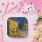 Vincent van Gogh - Café Terrasse am Abend Pappteller (Party)