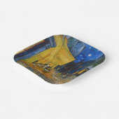 Vincent van Gogh - Café Terrasse am Abend Pappteller (Gewinkelt)