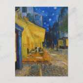 Vincent van Gogh - Café Terrasse am Abend Postkarte (Vorderseite)