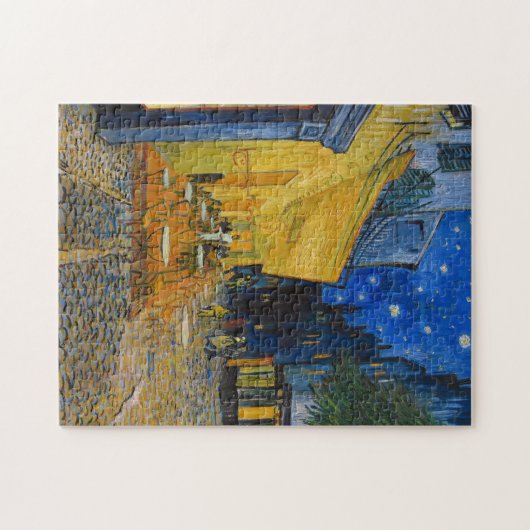 Vincent van Gogh - Café Terrasse am Abend Puzzle (Horizontal)