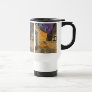 Vincent van Gogh - Café Terrasse am Abend Reisebecher