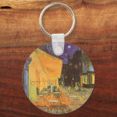 Vincent van Gogh - Café Terrasse am Abend Schlüsselanhänger (Rückseite)