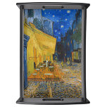 Vincent van Gogh - Café Terrasse am Abend Serviertablett<br><div class="desc">Café Terrasse am Place du Forum am Abend - Vincent van Gogh,  1888</div>