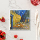 Vincent van Gogh - Café Terrasse am Abend Serviette (Beispiel)