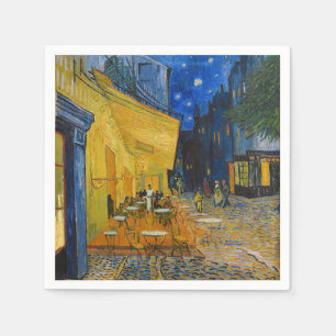 Vincent van Gogh - Café Terrasse am Abend Serviette