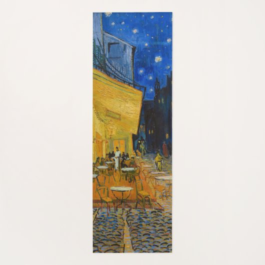 Vincent van Gogh - Café Terrasse am Abend Yogamatte (Rückseite)
