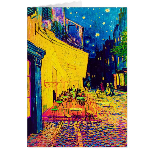 Vincent Van Gogh - Café Terrasse am Pop Art (Vorne)