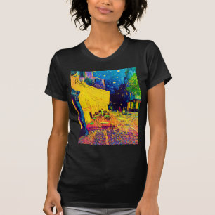 Vincent Van Gogh - Café Terrasse am Pop Art T-Shirt