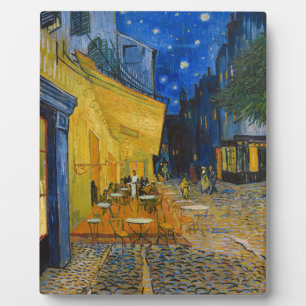 Vincent van Gogh - Café-Terrasse bei Nacht Fotoplatte