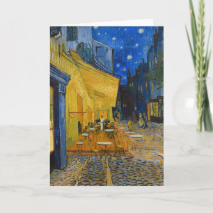Vincent van Gogh - Café-Terrasse bei Nacht Karte