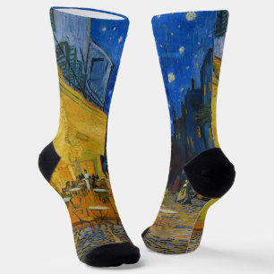 Vincent van Gogh - Café-Terrasse bei Nacht Socken