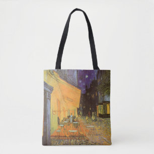 Vincent van Gogh - Café-Terrasse bei Nacht Tasche