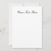 Vincent Van Gogh - Café Terrasse Einladung (Rückseite)