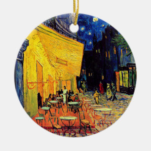 Vincent Van Gogh - Café Terrasse Keramikornament