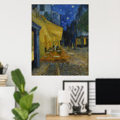 Vincent Van Gogh Café Terrasse Klassische Malerei Poster (Heimbüro)