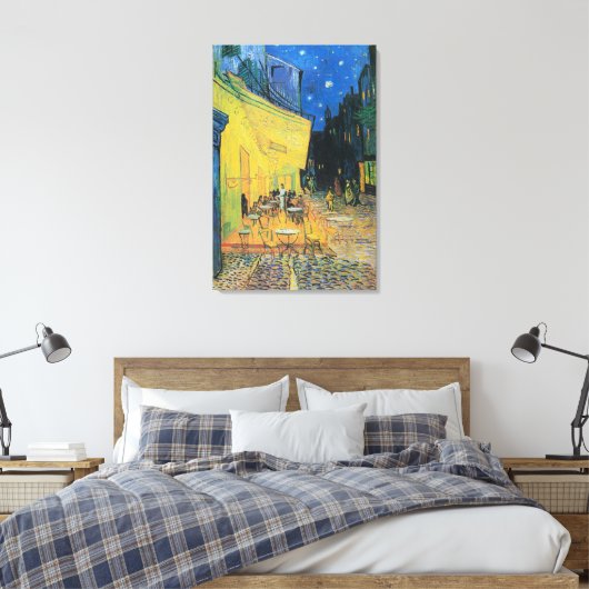 Vincent van Gogh Café Terrasse Leinwanddruck (Insitu (Schlafzimmer))